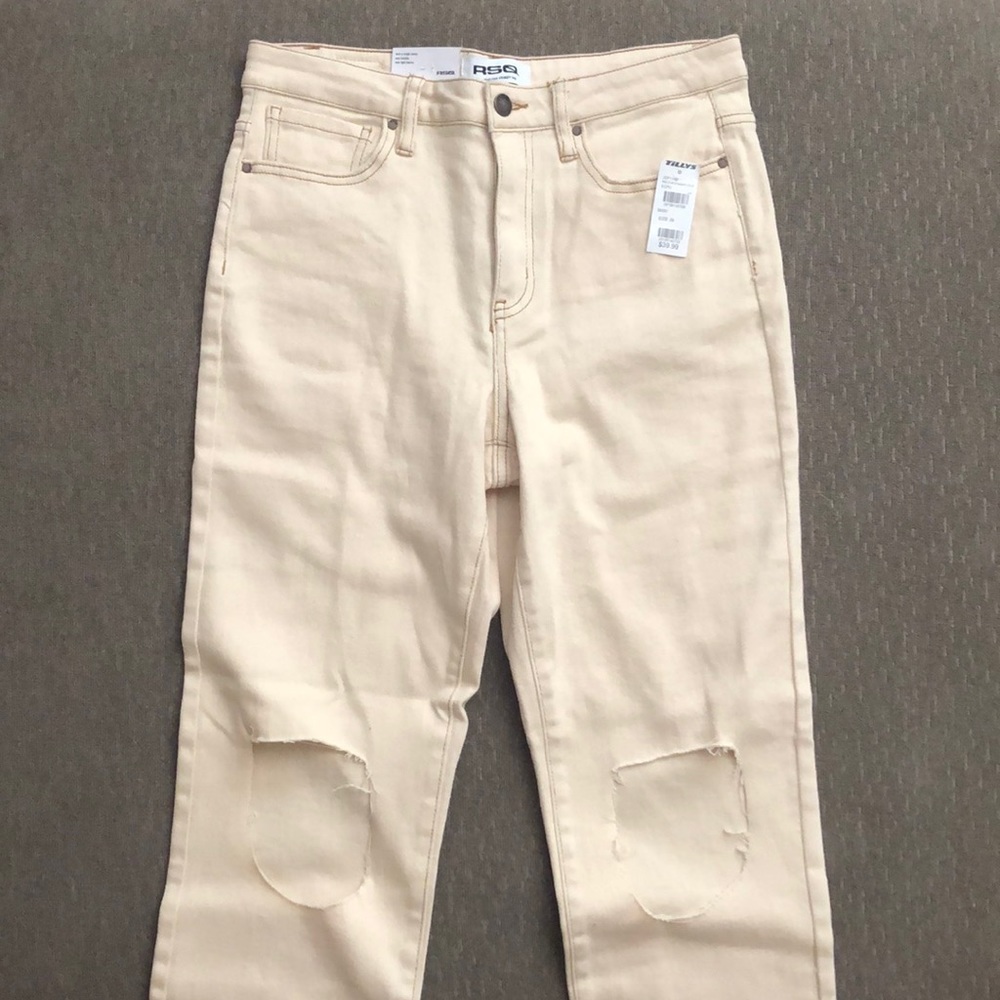 RSQ High Rise Straight Leg Pants
